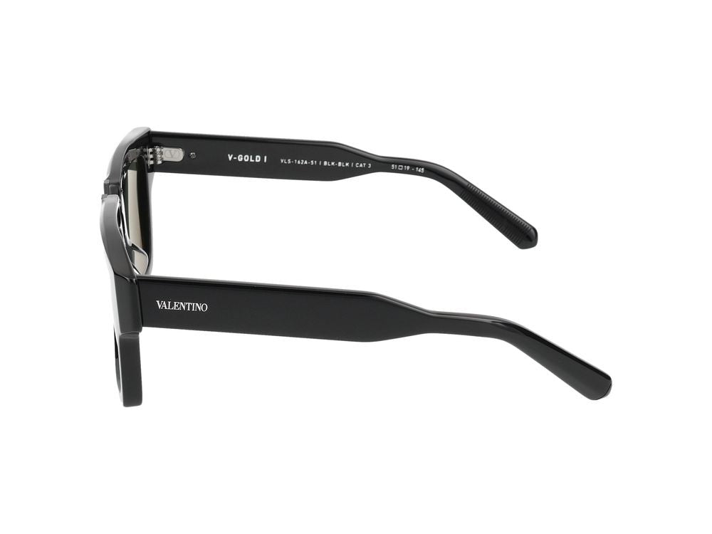 Valentino Sunglasses Vls-162A-51_V - Gold - I Blk - Blk 51/19/145