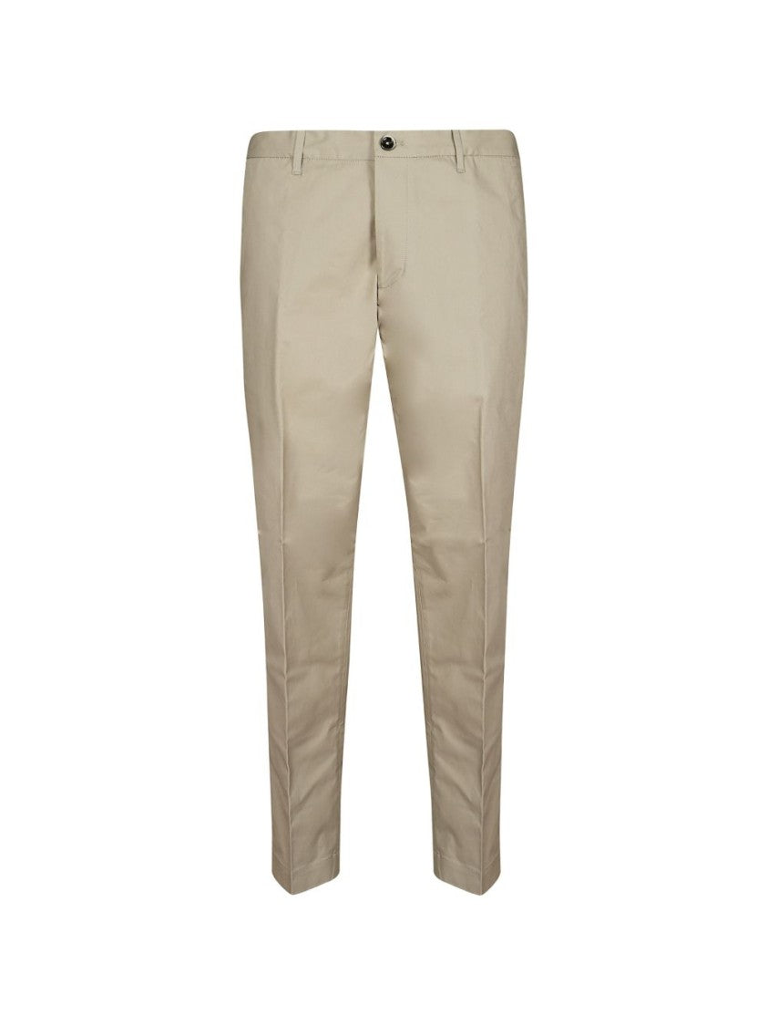 Nine In The Morning Sage Jupiter Flat Front Pants