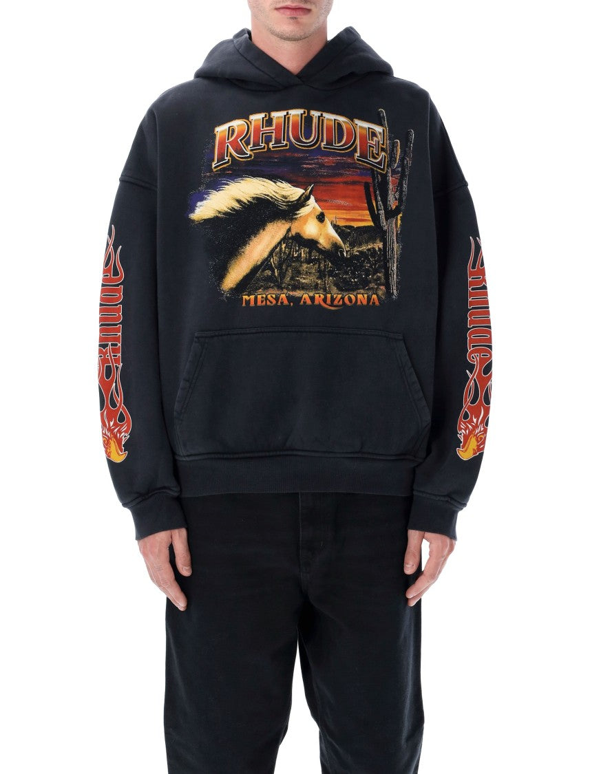 Rhude Mesa Stallion Graphic Hoodie