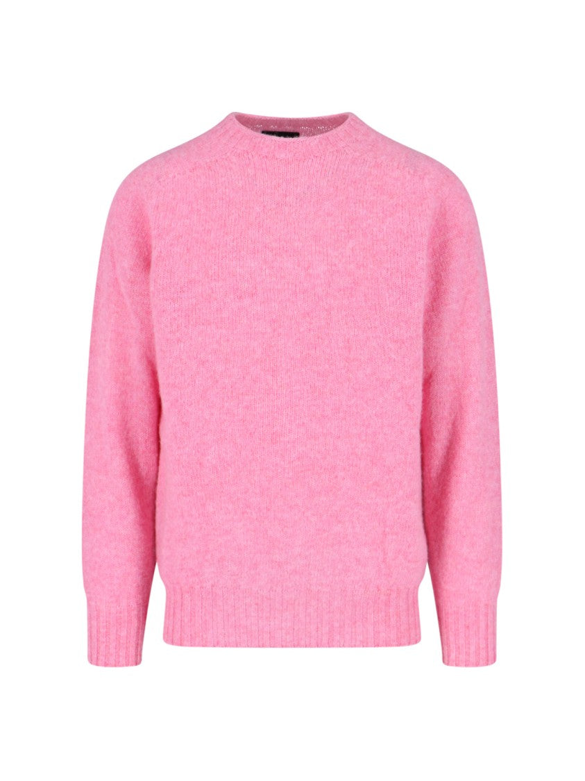 Howlin Pink Textured Knit Sweater