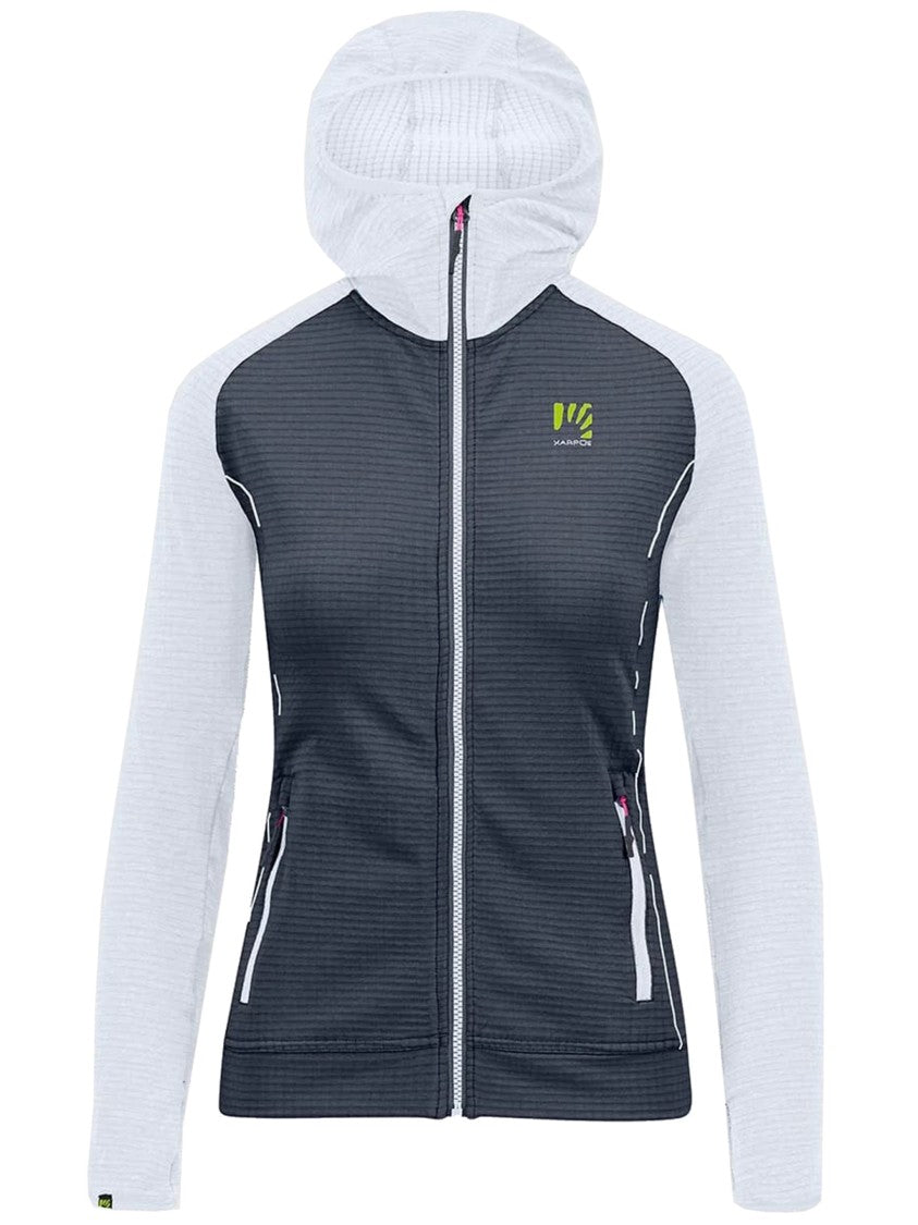 Karpos Grey Ambrizzola W Fitted Technical Hoodie