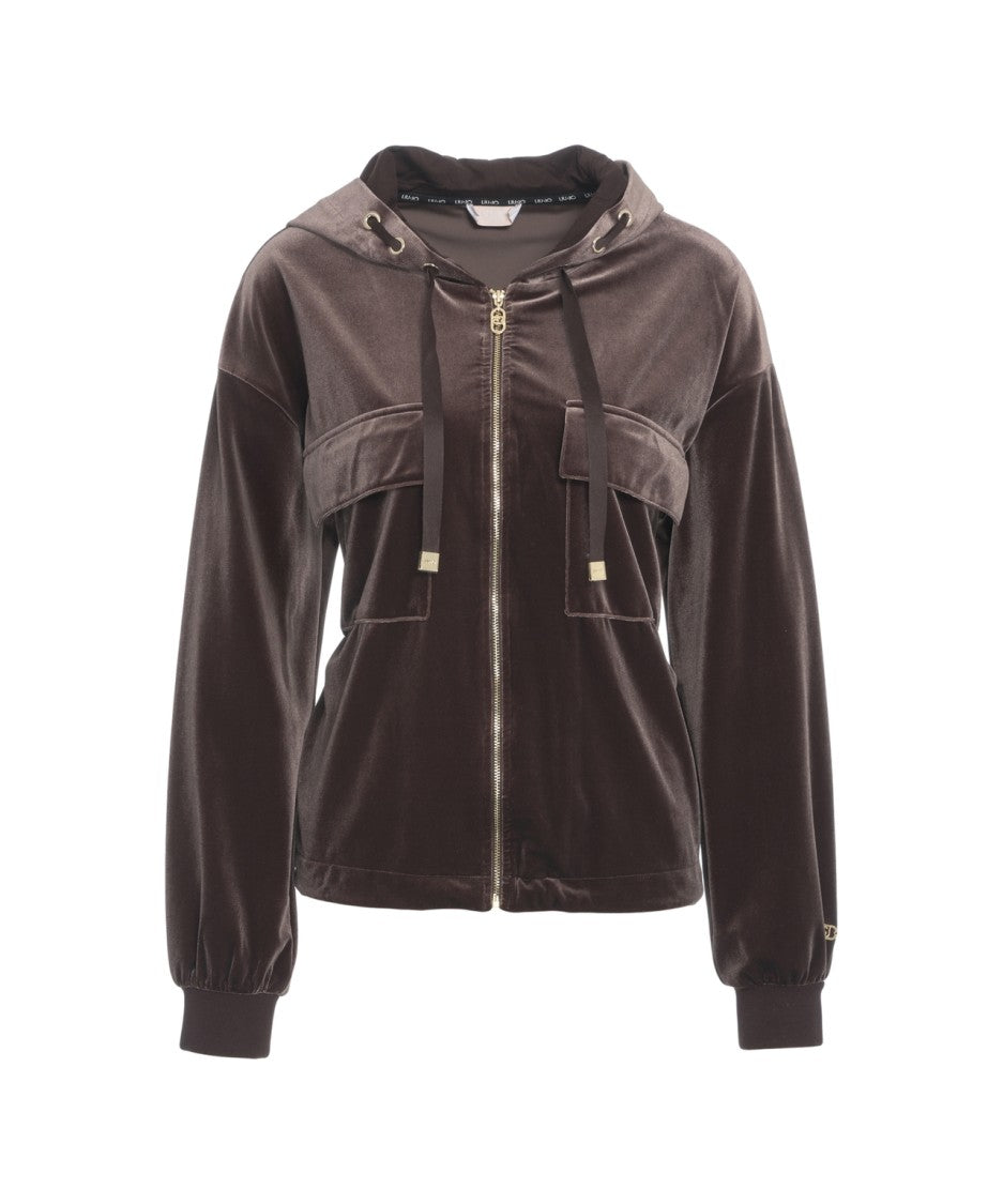 Liu Jo Velvet Hoodie