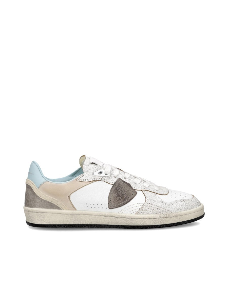 Philippe Model Pgal Sneakers – White/Sky Blue