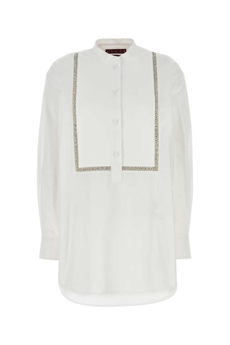Gucci White Poplin Shirt