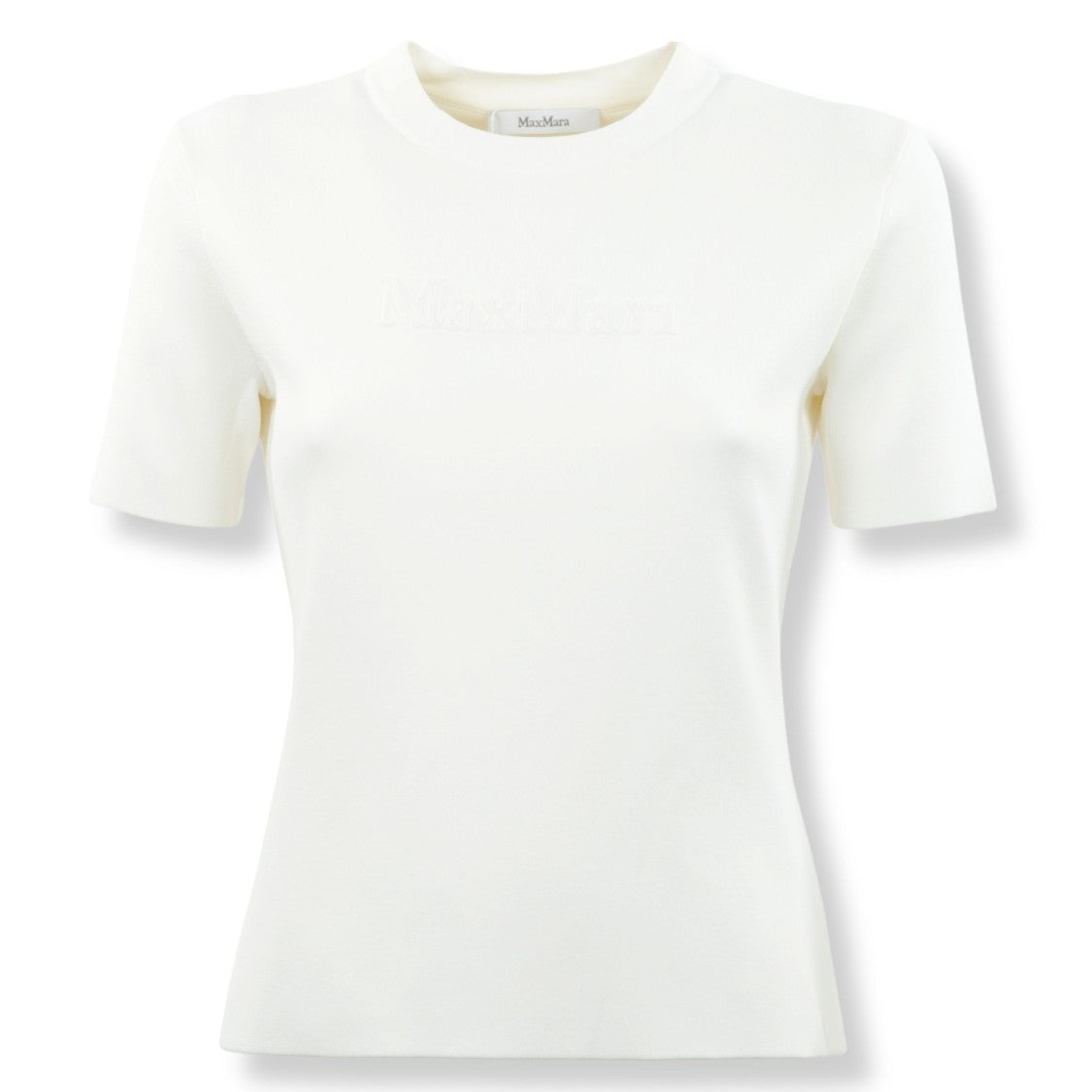 Max Mara Fitted Knit Top With Minimalist Design