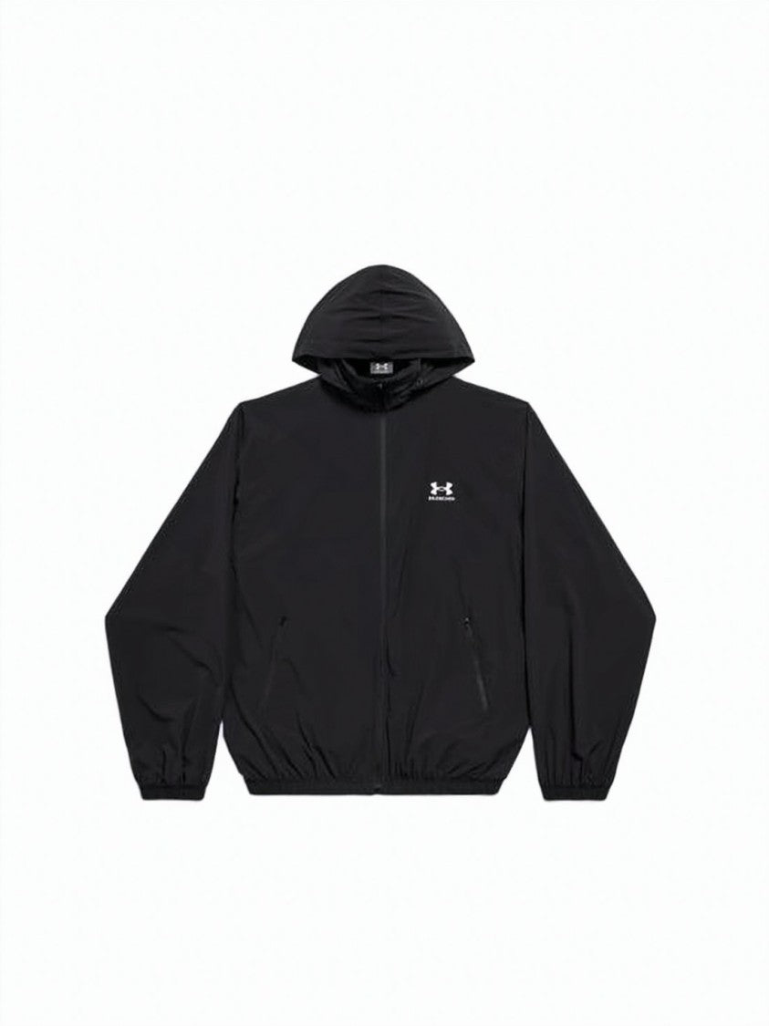 Balenciaga Hooded Black Padded Jacket