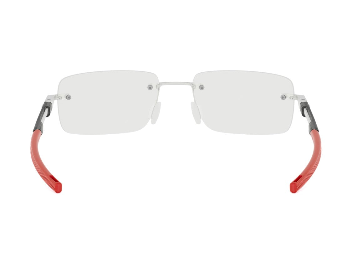 Tag Heuer Th50054u Red Rimless Rectangular Eyeglasses