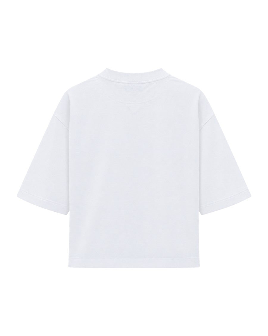 Marni Lily White Oversized Cotton T-Shirt