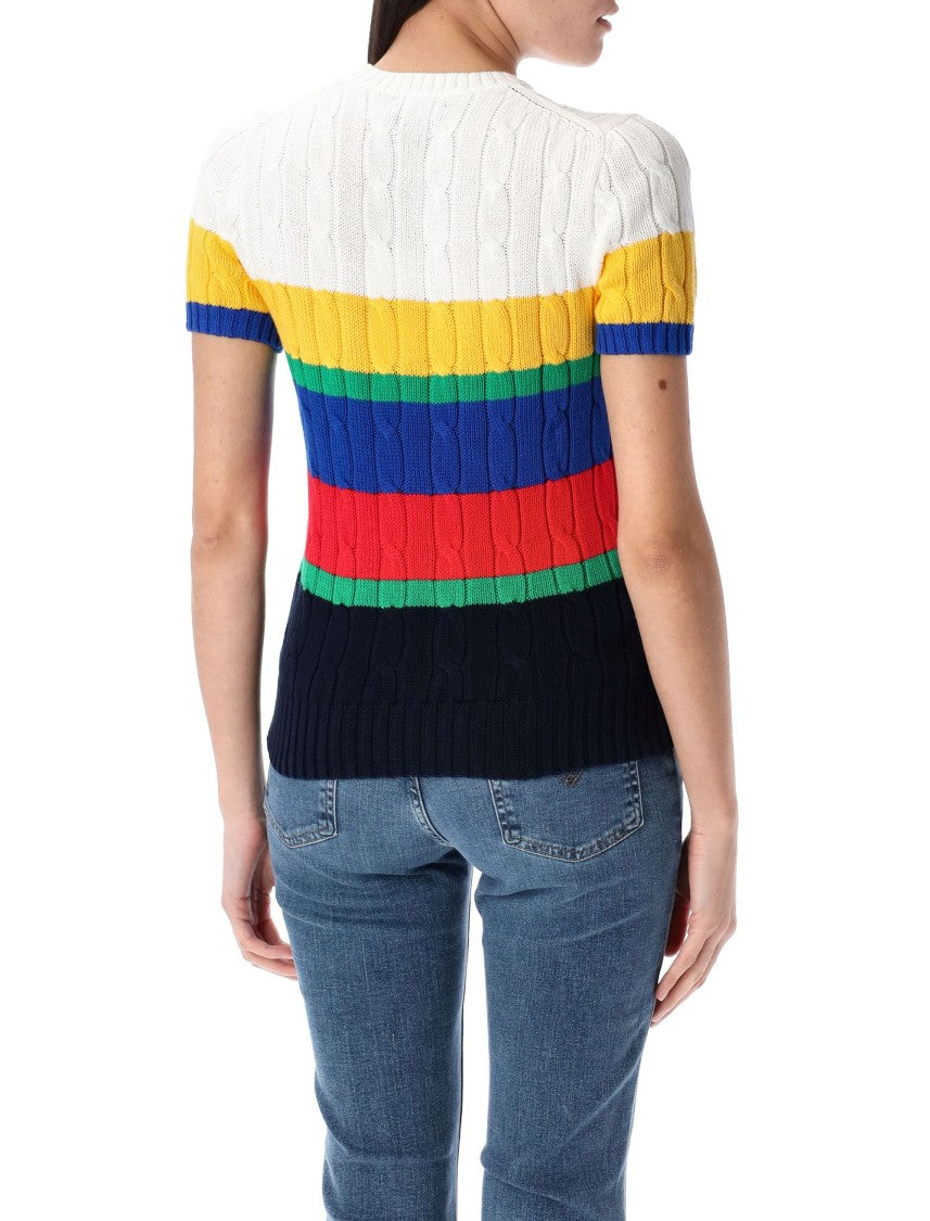 Polo Ralph Lauren Knit Mc Striped Sweaters