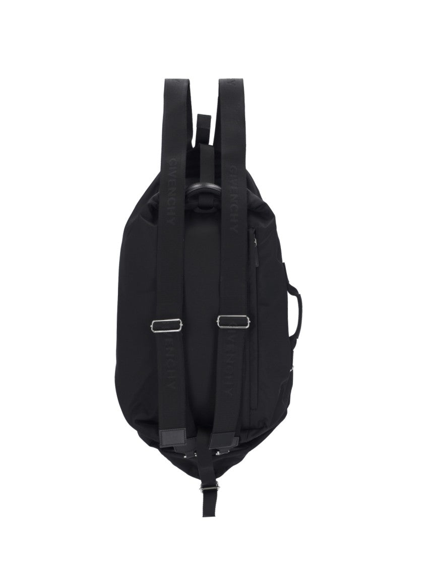 Givenchy "G-Zip" Logo Backpack Black
