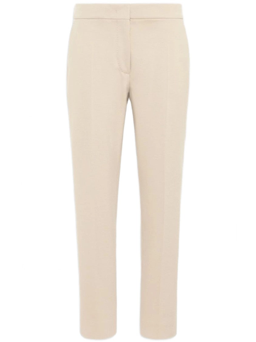 Max Mara Pegno Cropped Tailored Straight-Leg Pants