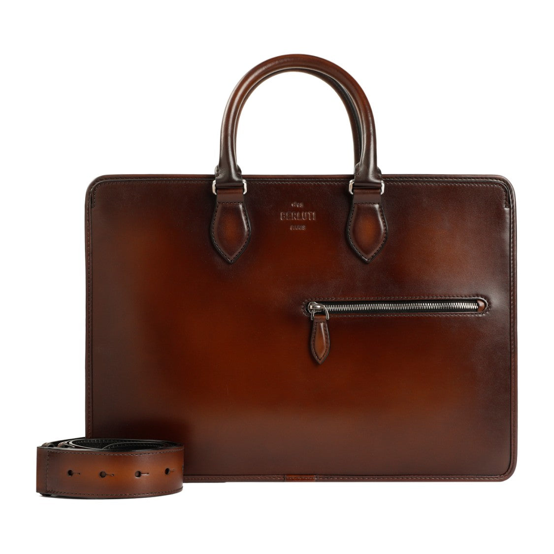 Berluti Venezia Leather Handbag