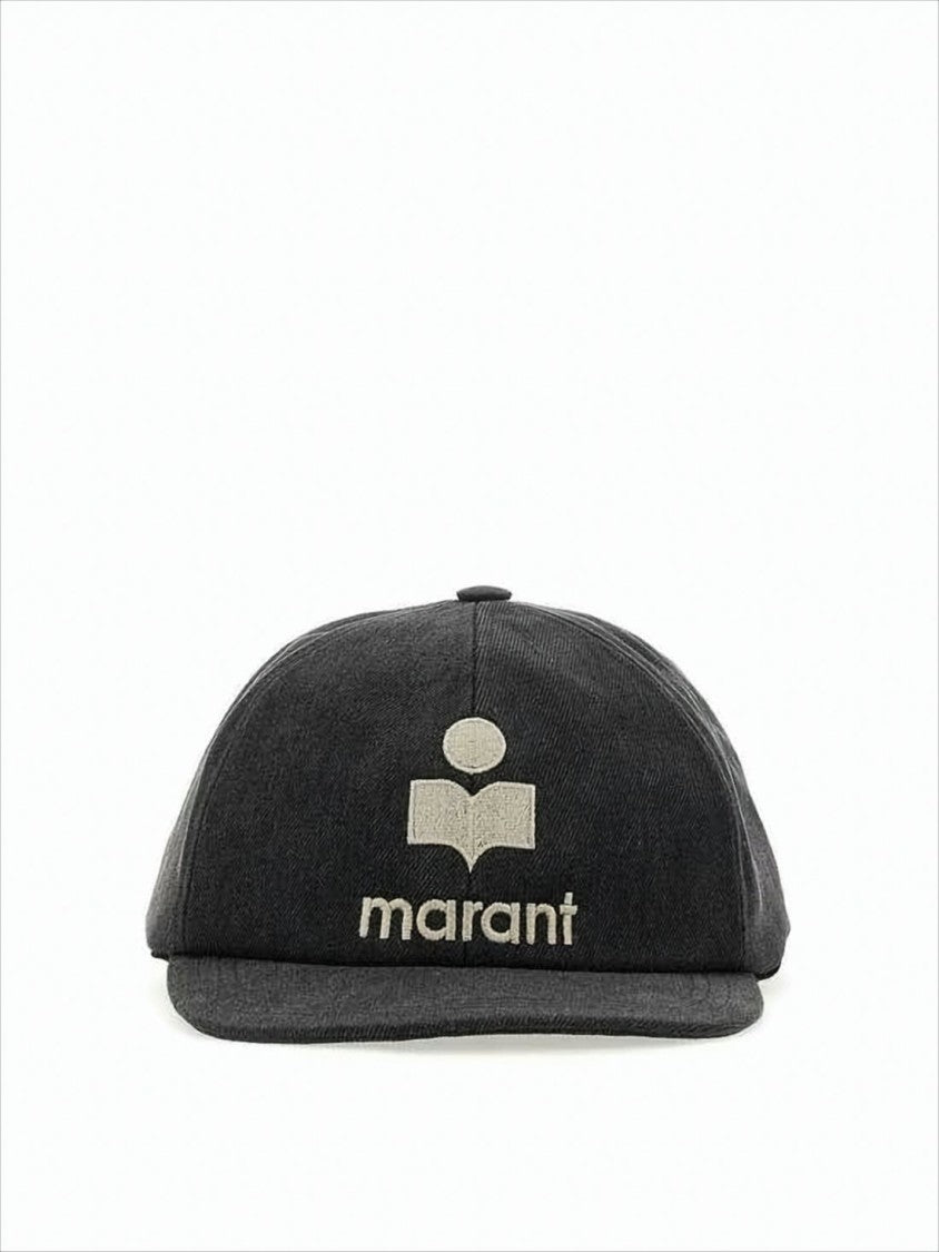 Isabel Marant Classic Six-Panel Baseball Cap With Embroidered Logo