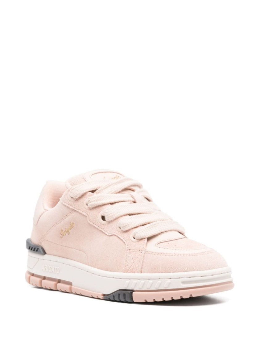 Axel Arigato Pink Suede And Leather Sneakers