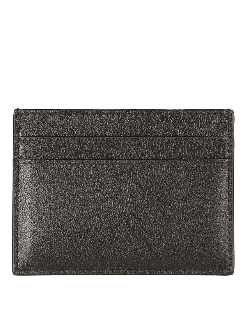 Balenciaga Textured Calfskin Leather Cardholder With Four Slots