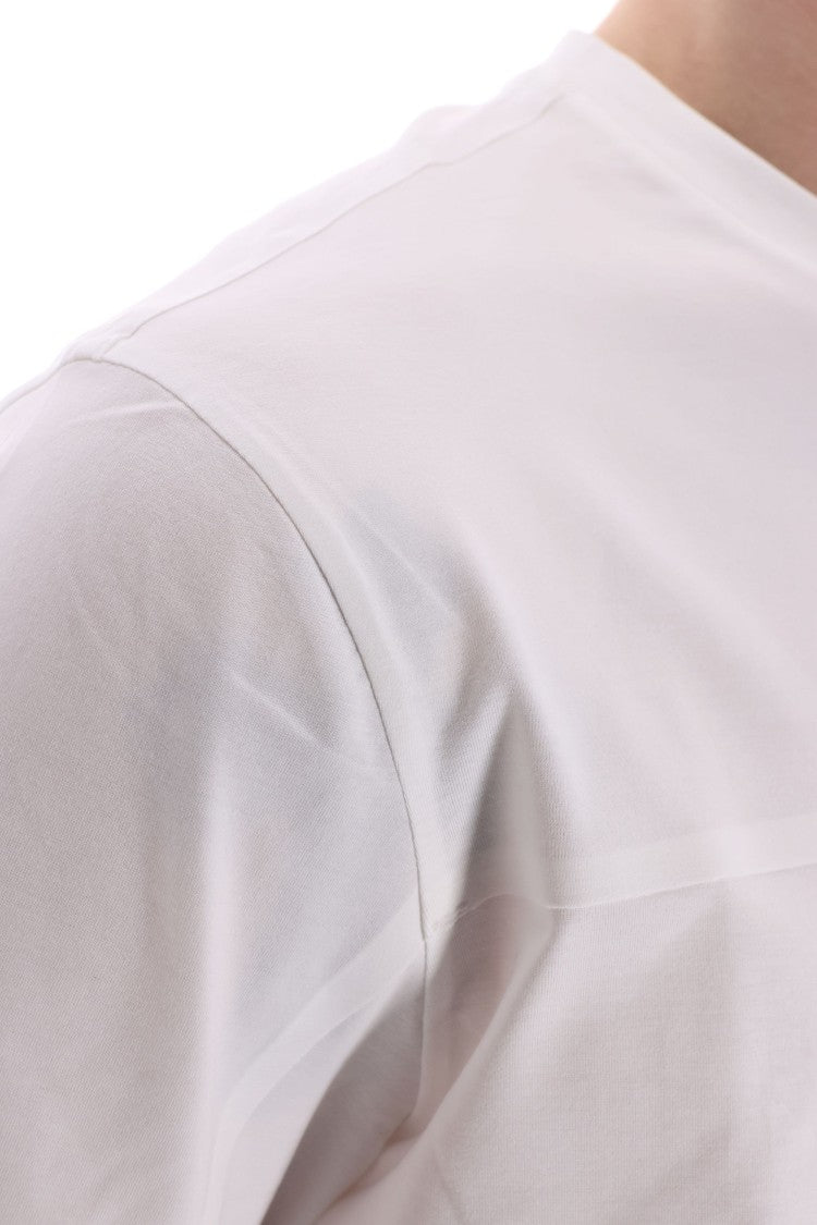 Herno Cotton T-Shirt With Thermo Taping