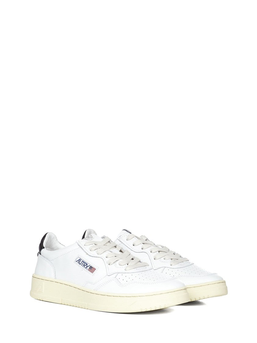 Autry White Leather Sneakers