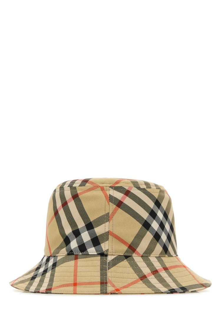 Burberry Embroidered Canvas Bucket Hat