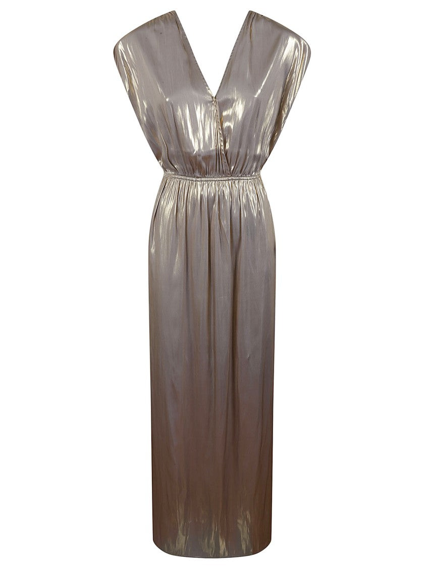 Zadig & Voltaire Maxi Dress With Deep V-Neckline