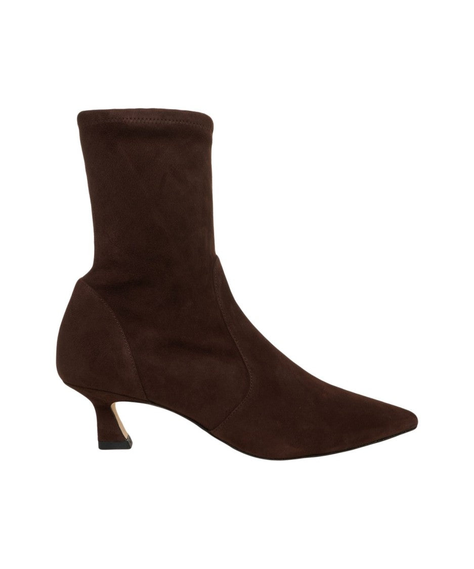 Stuart Weitzman Suede Ankle Boots