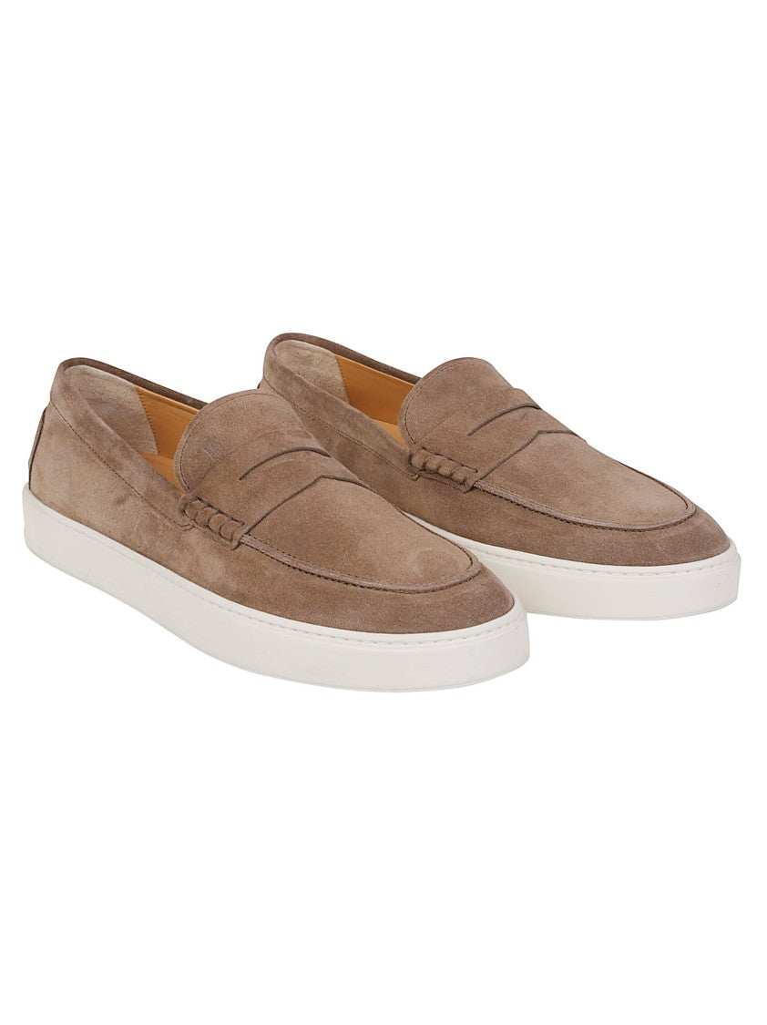Tod's Cassetta 04L Brown Penny Loafers