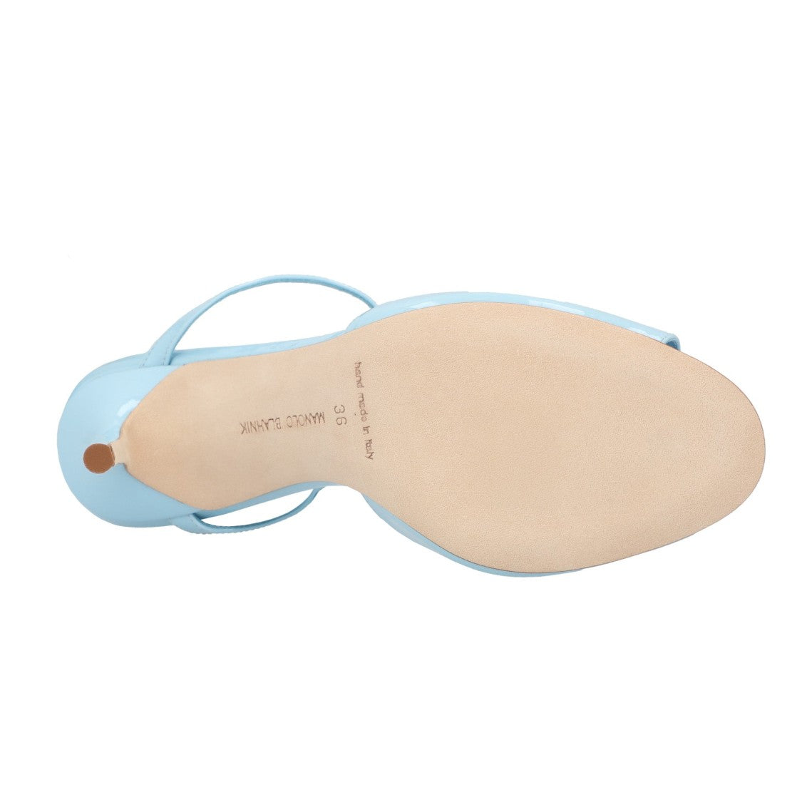 Manolo Blahnik Hourani 105 Sandal Blue