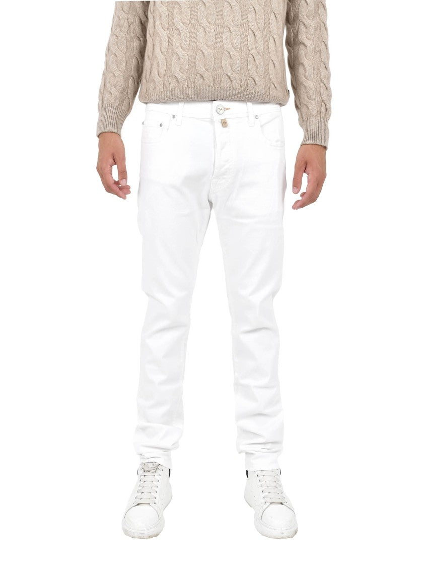 Jacob Cohen Five-Pocket Design Straight Fit Jeans