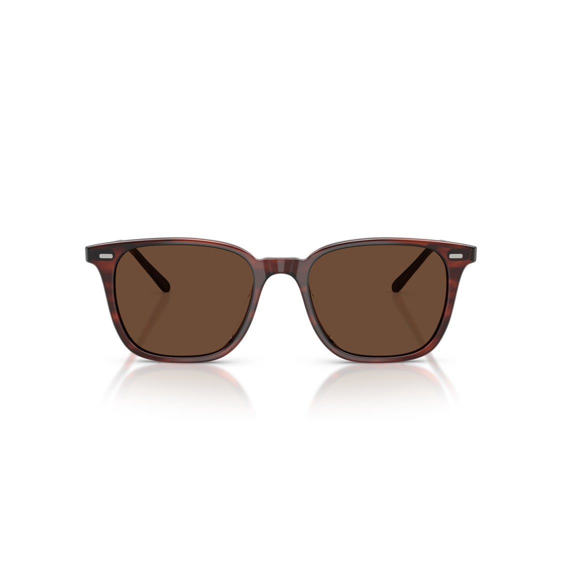 Oliver Peoples 0Ov5614su Tortoiseshell Square Frame Sunglasses With Metallic Accents