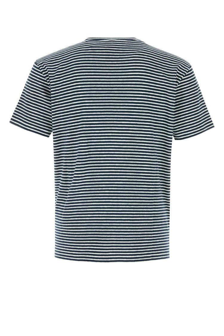 Valentino Garavani Embroidered Stretch Linen Blend T-Shirt