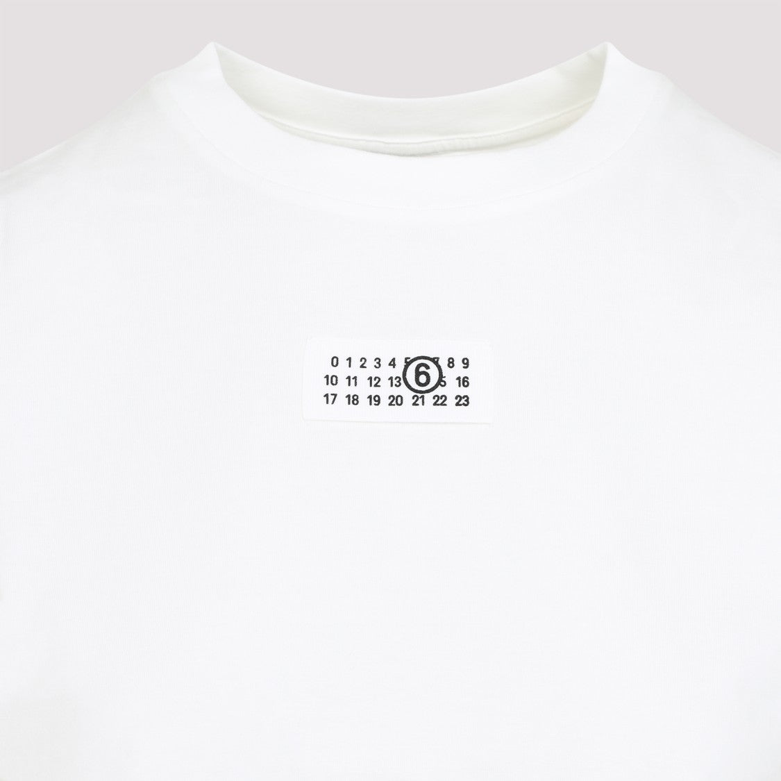 Mm6 By Maison Margiela White Cotton T-Shirt