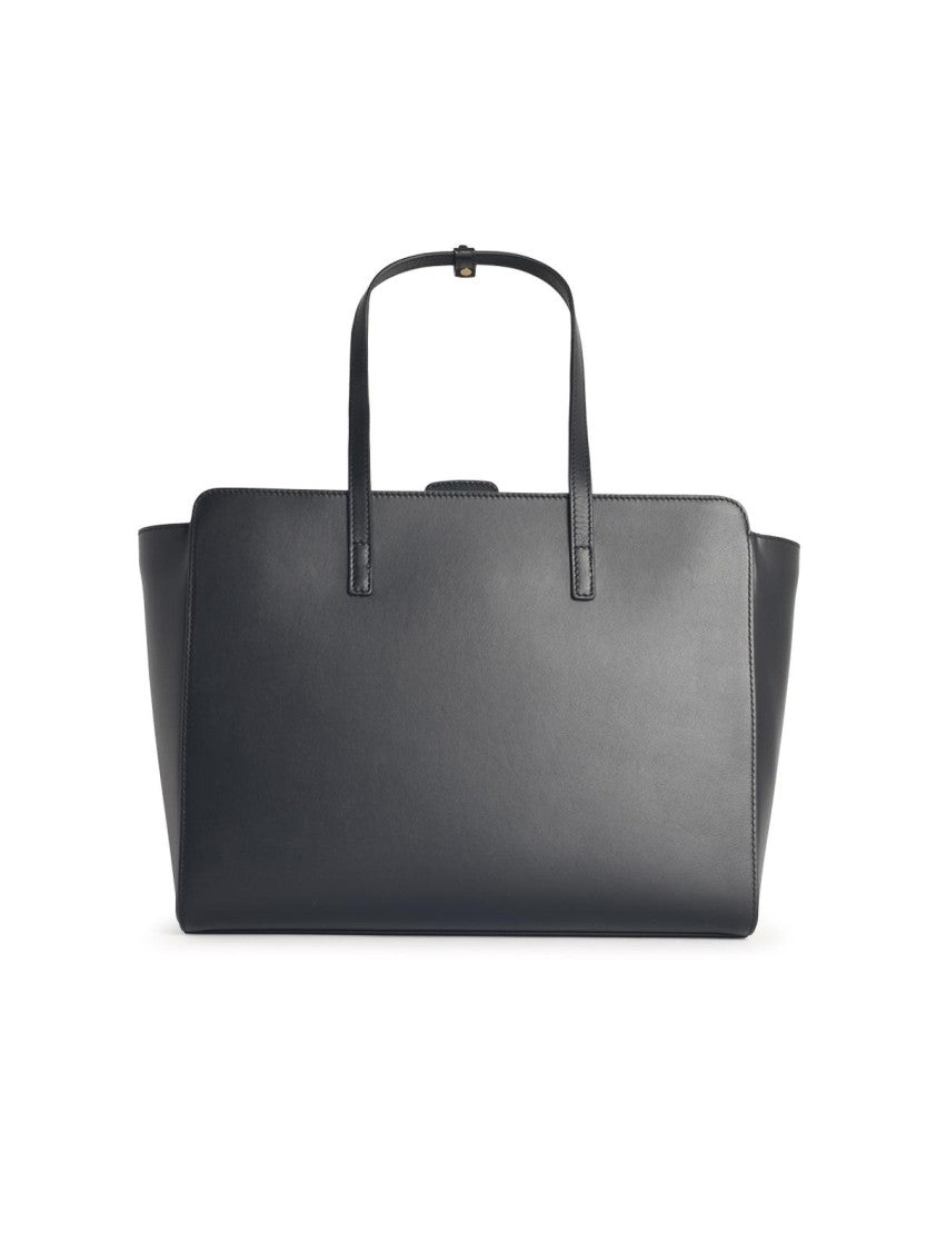 Hidesins 'Flap' Black Leather Bag