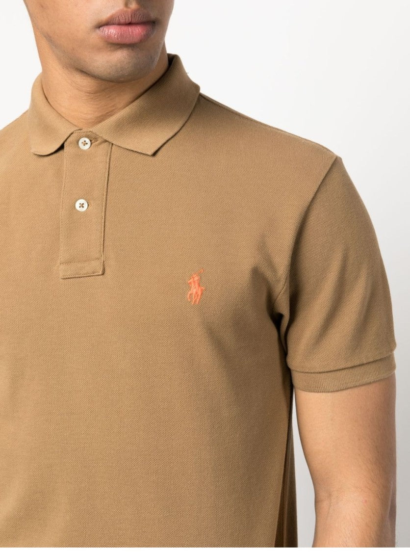 Polo Ralph Lauren Short Sleeve Polo With Ribbed Collar