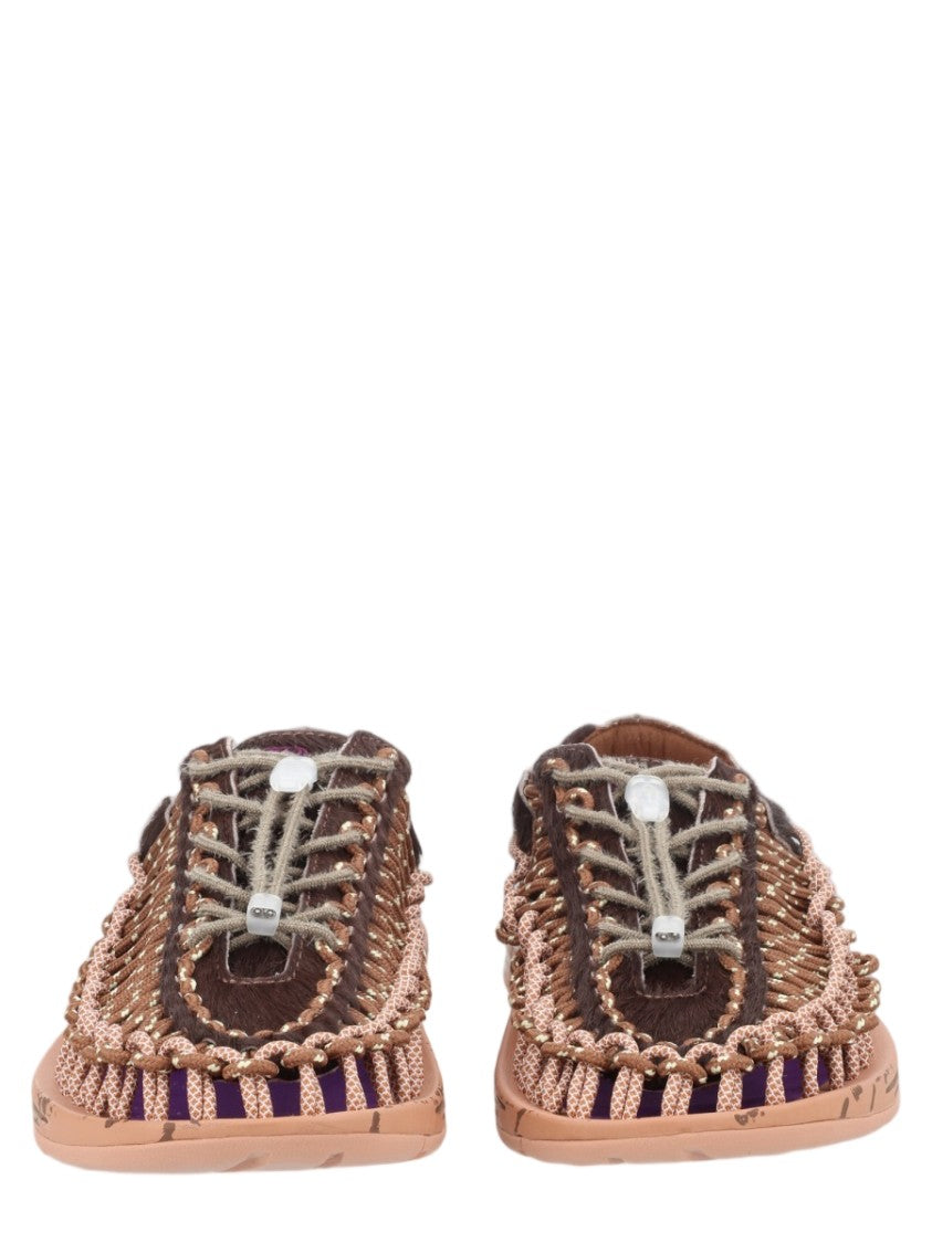 Keen Light Brown Uneek Lea Woven Sandals
