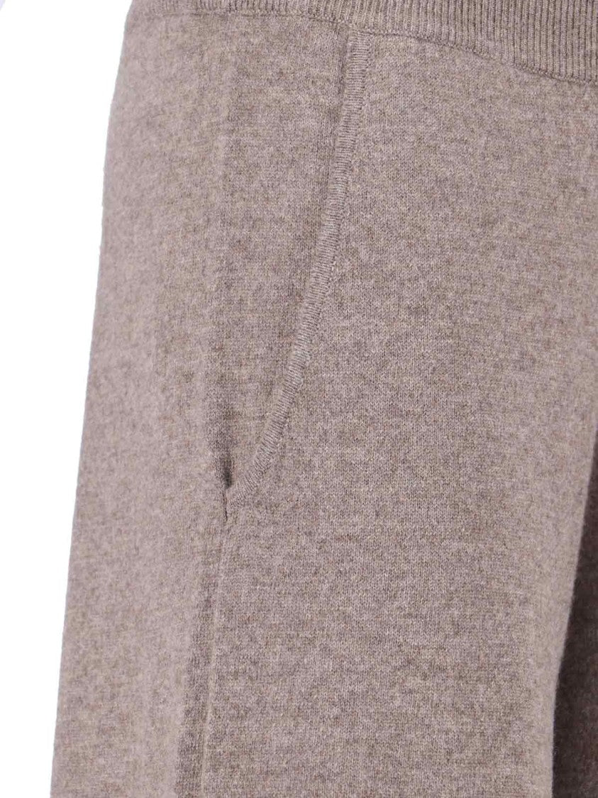 Lisa Yang Cashmere Track Pants – Brown