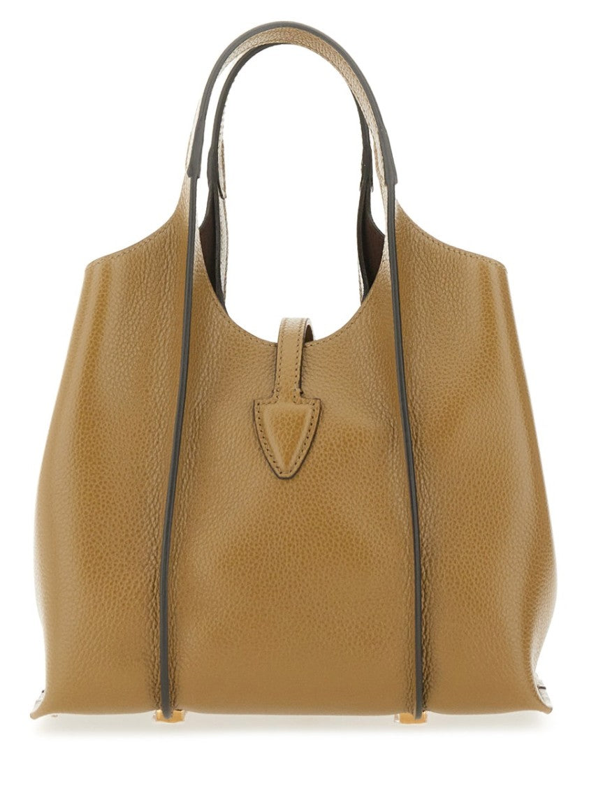Tod's Timeless Leather Mini T Shopping Bag