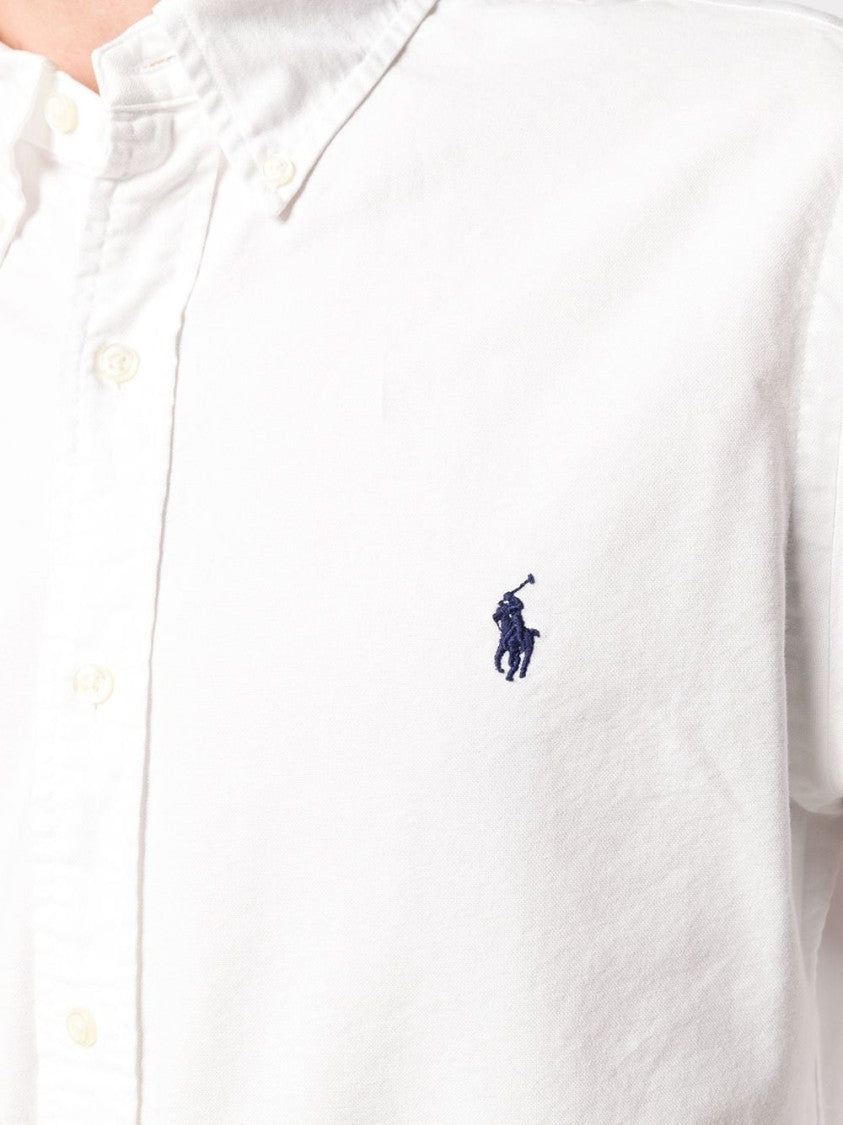 Polo Ralph Lauren Garment-Dyed Cotton Oxford Shirt With Embroidered Pony