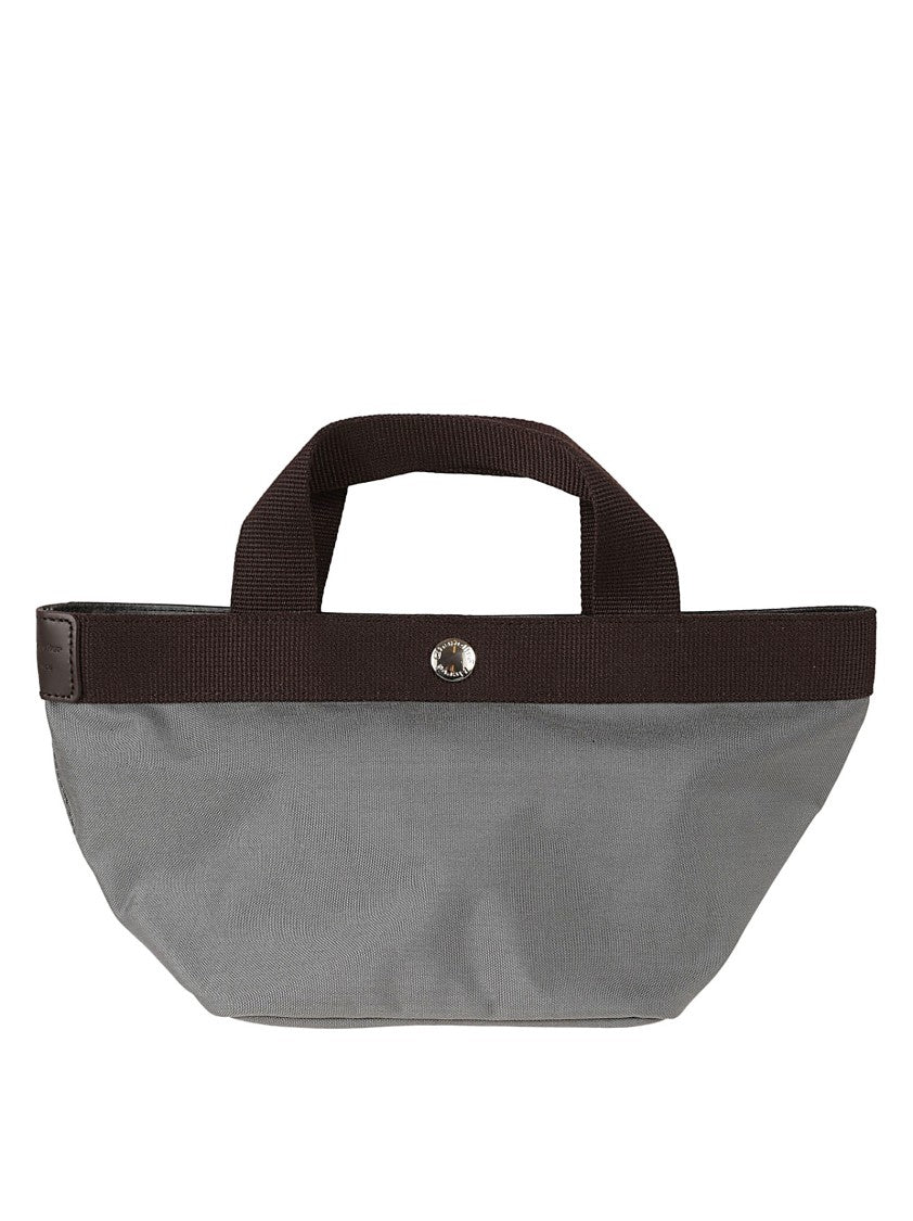 Herve Chapelier Compact Structured Bag With Contrasting Band