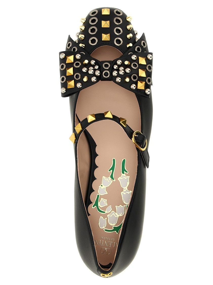 Valentino Garavani 'Bowow' Ballet Flats