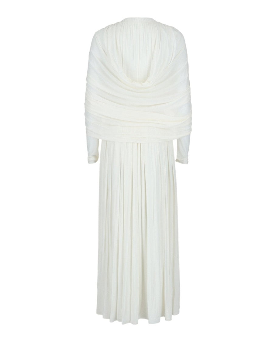 Ferragamo Cut-Out Draped Maxi Dress