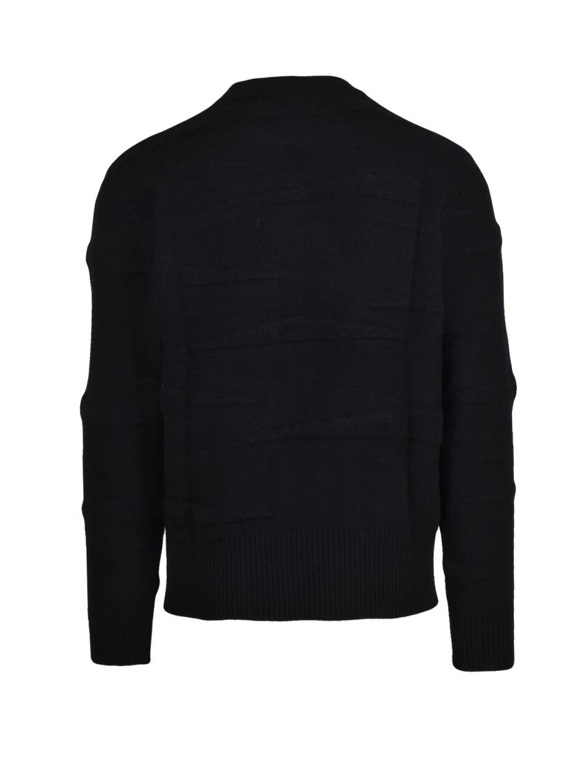 Daniele Fiesoli Crewneck Sweater In Extrafine Merino Wool And Cashmere Blend