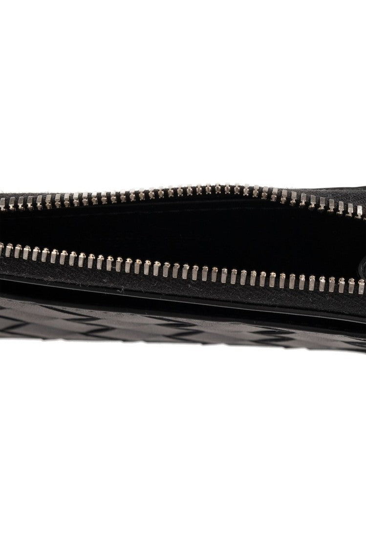 Bottega Veneta Woven Leather Card Wallet