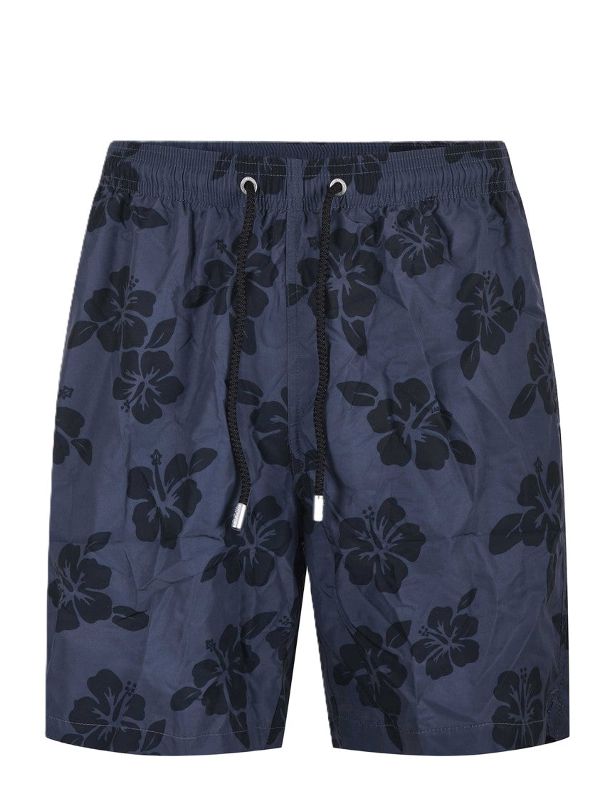 Mc2 Saint Barth Blue Lighting Swim Shorts