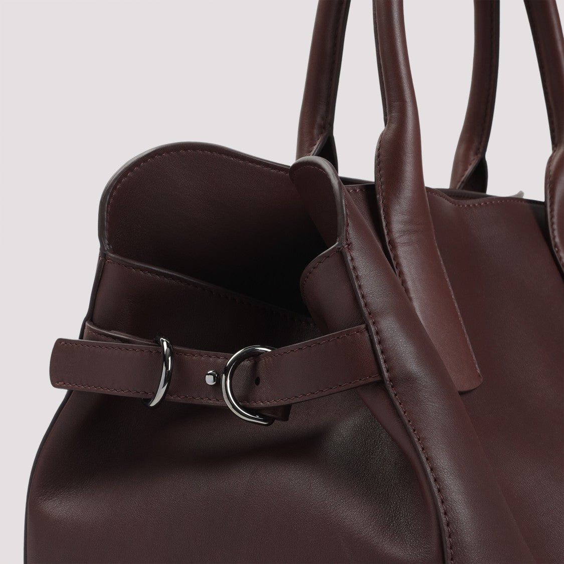 Giorgio Armani Red Calf Leather Shoulder Bag