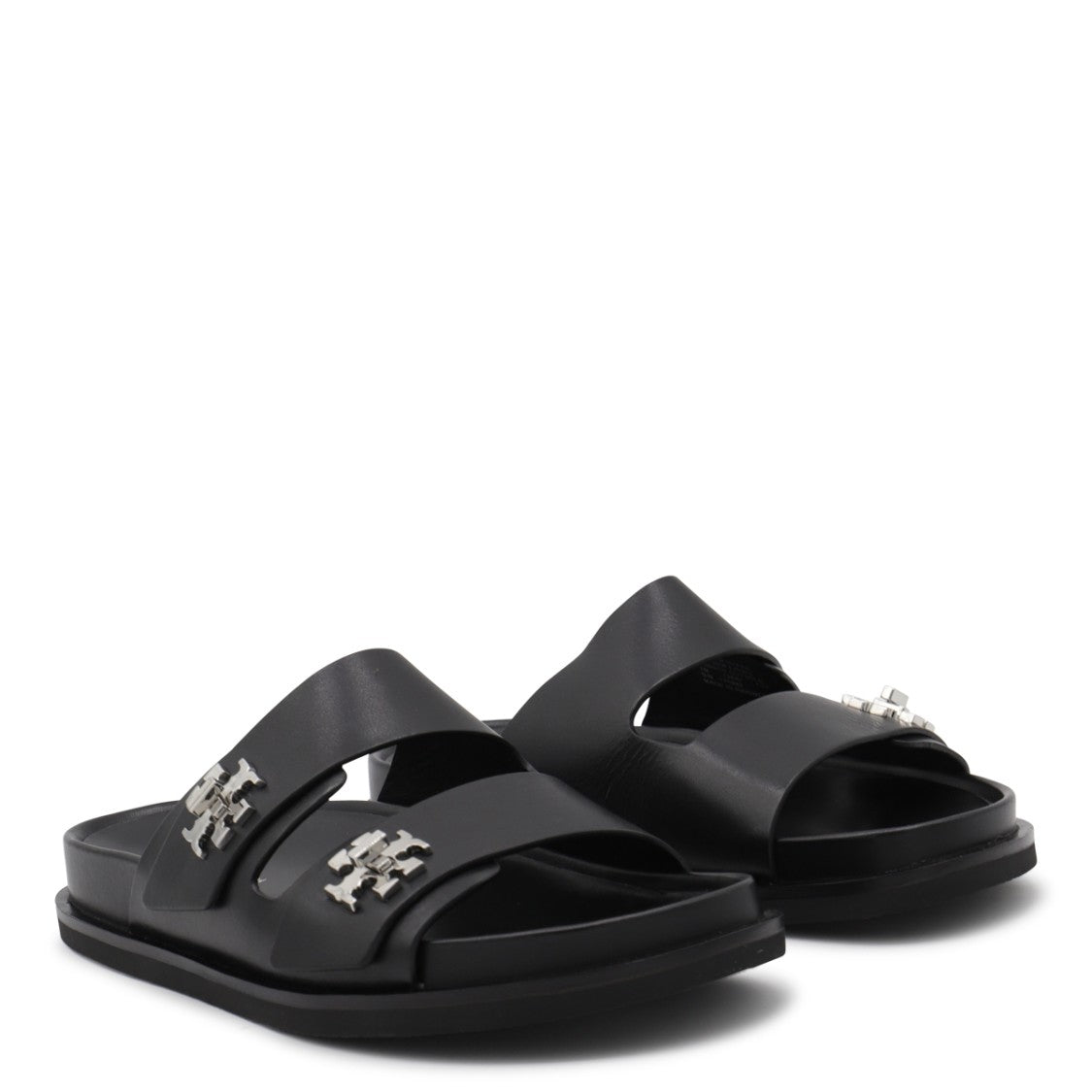 Tory Burch Black Leather Flats