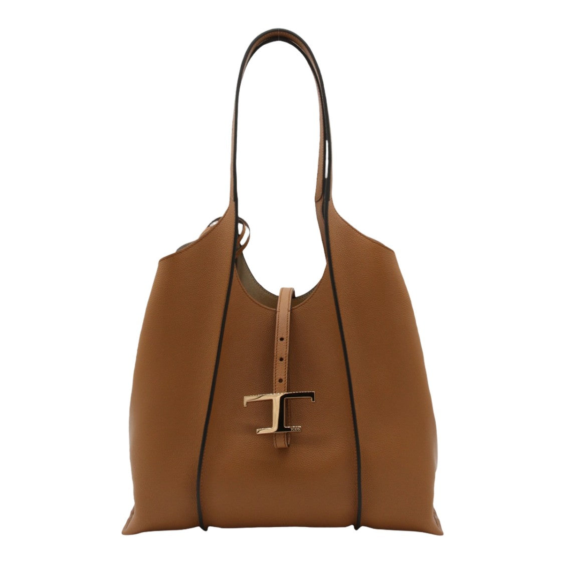 Tod's Structured Brown Tote Bag