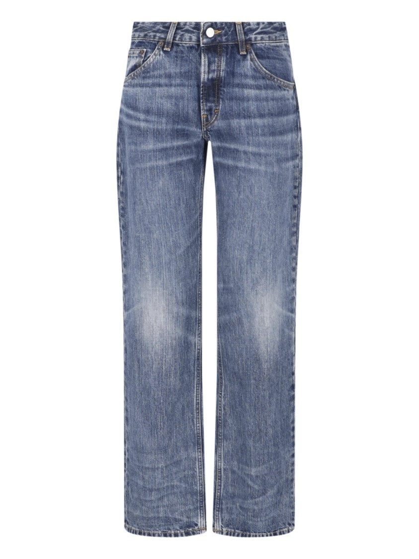 Jeanerica Straight-Leg Jeans With Classic Five-Pocket Design