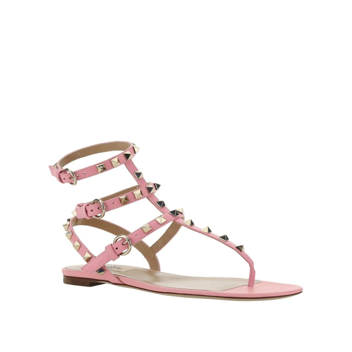 Valentino Rockstud Flip-Flop Sandals