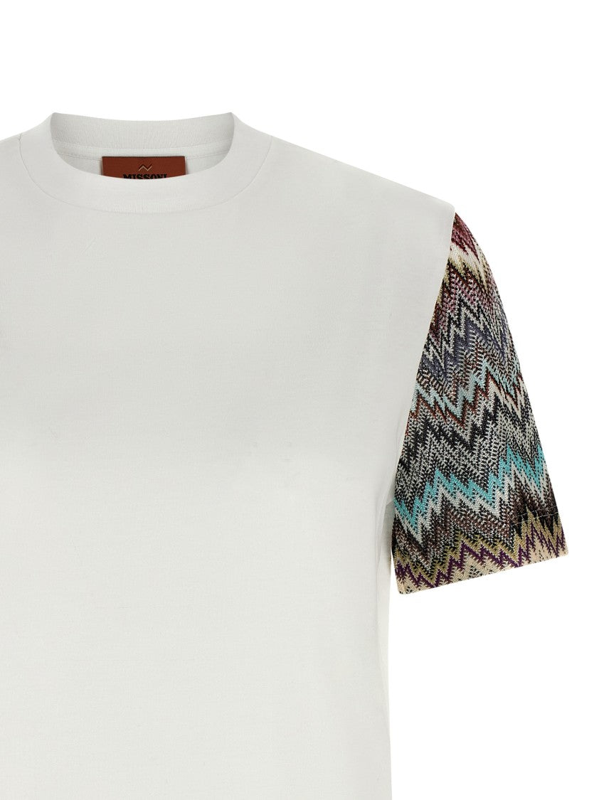 Missoni Snake Sleeve T-Shirt