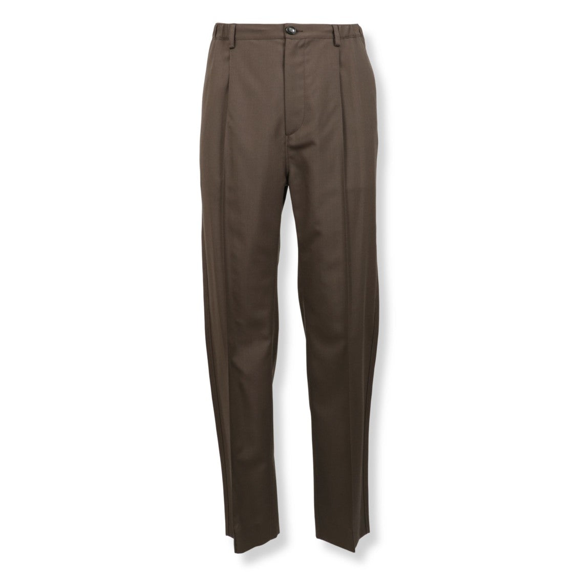 Marni Classic Tailored Straight Leg Trousers With Minimalist Design