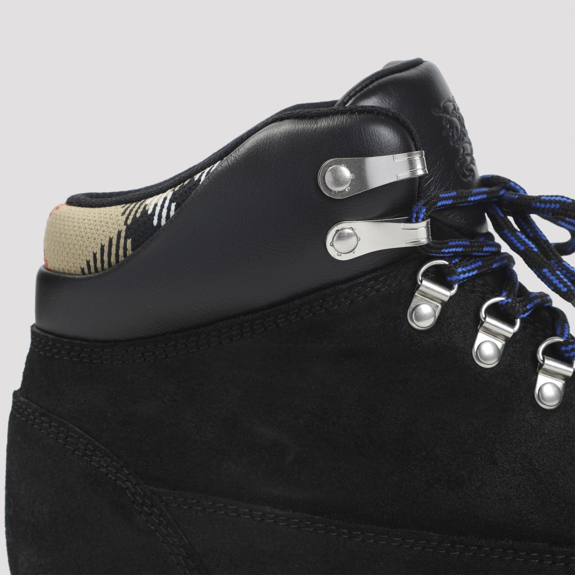 Burberry Moor Black Calf Leather Boots